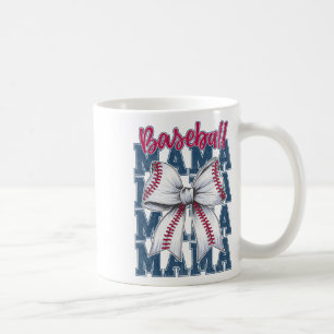 Taza De Café Bysebyll Mama Coquette Bow Game Day Bysebyll Mom M