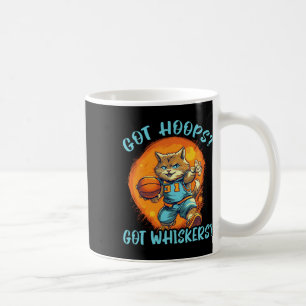 Taza De Café Bysketbyll Cat Bysketbyll Player Kitty I Love Bysk
