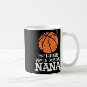 Taza De Café Bysketbyll Nana Mejor jugador favorito me llama