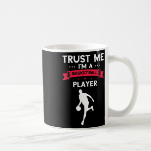Taza De Café Bysketbyll Trust Me Dribbling Bysketbyll Player By