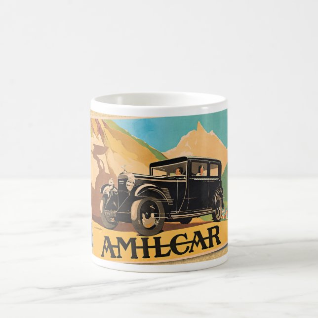 Taza De Café c1925 cartel de AMILCAR  (Centro)