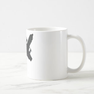 TAZA DE CAFÉ C-130 CON JATOS ENCENDIDO