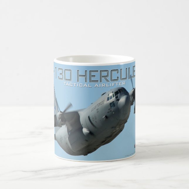 Taza De Café C-130 Hércules Mug (Centro)