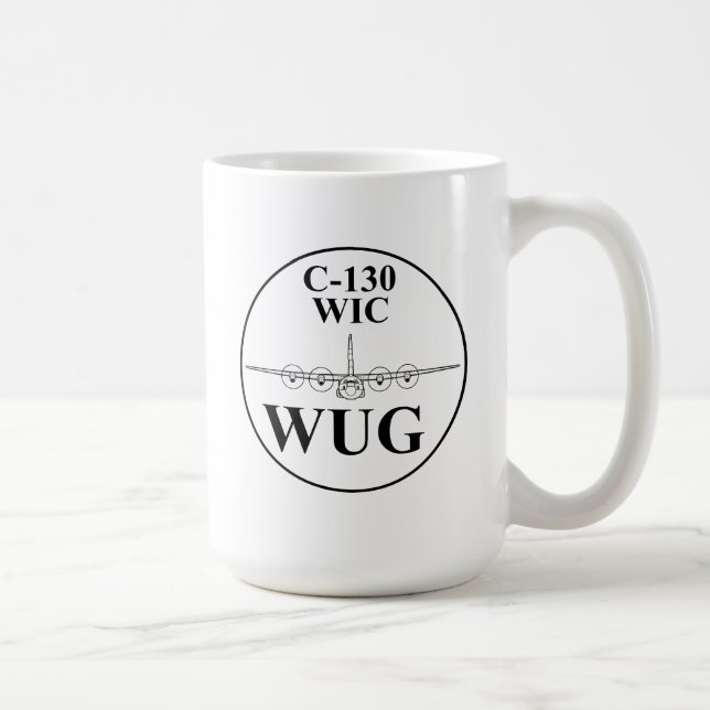 Taza De Café C-130 WUG Mug (Derecha)