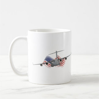 Taza De Café C-17 Avión de la Fuerza Aérea de los Estados Unido