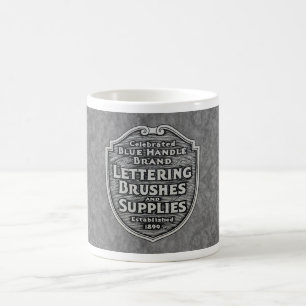 Taza De Café c.1910 SUMINISTRO DE ARTE VINTAGE LOGO! ¡VIEJO! ¡Q