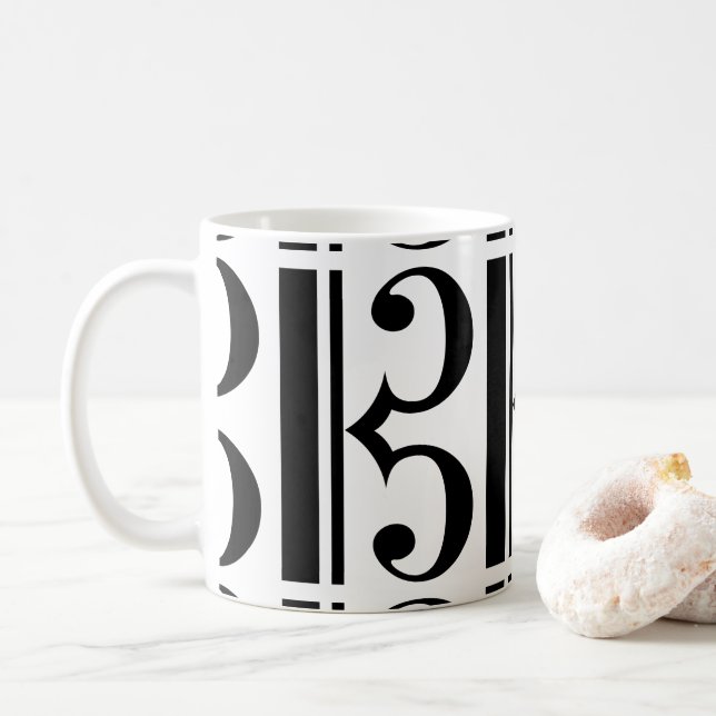 Taza De Café C-Clef (Con donut)