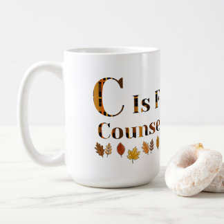 Taza De Café C es para Consejero Escolar