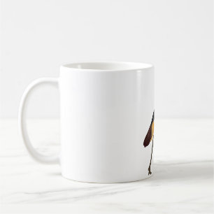 Taza De Café C es para Crowned Crane