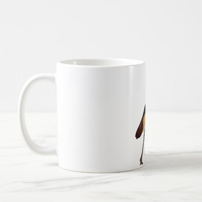Taza De Café C es para Crowned Crane (Izquierda)