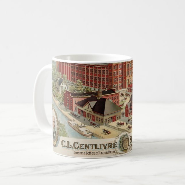 Taza De Café C.L. Centlivre Fabricantes de Fábrica de Empresas. (Anverso izquierdo)