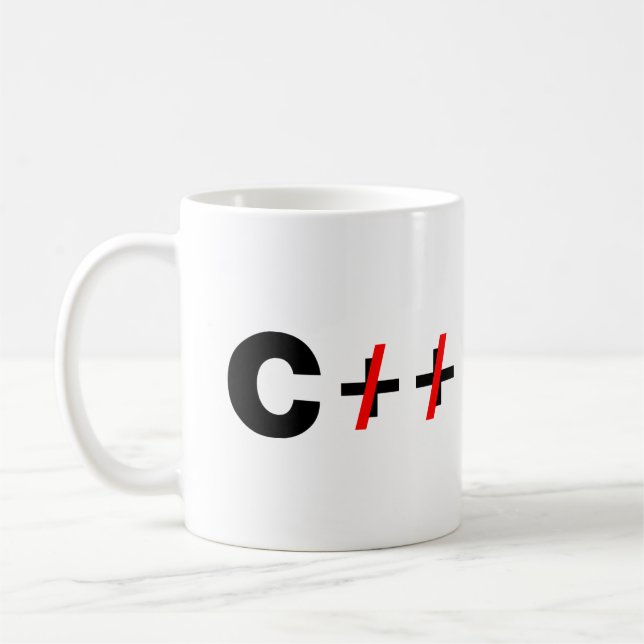 Taza De Café C, no C++ (Izquierda)