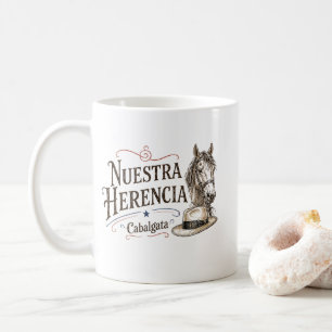 Taza De Café Cabalgata Puerto Rico Nuestra Herencia