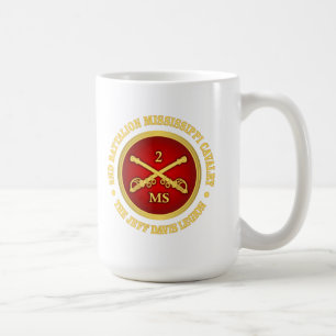 Taza De Café Caballería de Mississippi del batallón de CSC -2