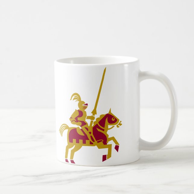 Taza De Café Caballero a caballo (Derecha)
