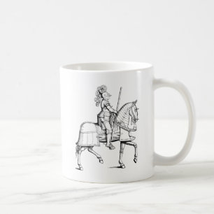 Taza De Café Caballero en armadura