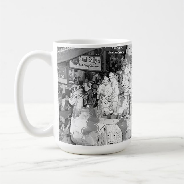 Taza De Café Caballeros de Babilonia Nueva Orleans Mardigras 19 (Izquierda)