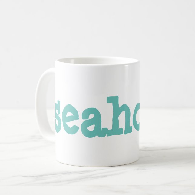 Taza De Café caballito de mar (Anverso izquierdo)