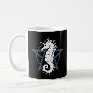 Taza De Café caballito de mar satánico