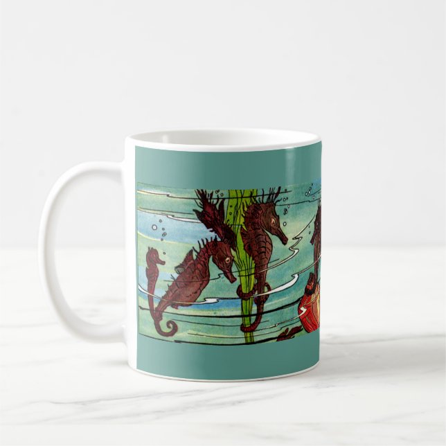 Taza De Café caballitos de mar (Izquierda)