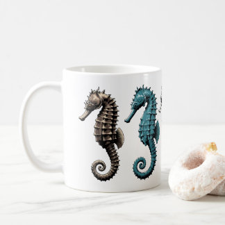 Taza De Café Caballitos de mar
