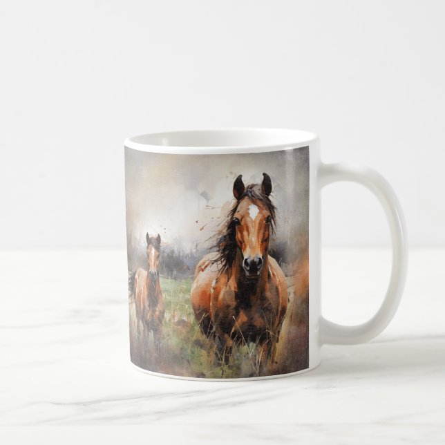 Taza De Café Caballo (Derecha)