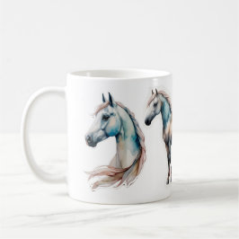 Taza De Café Caballo acuático elegante