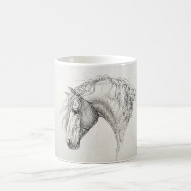Taza De Café Caballo andaluz (Centro)