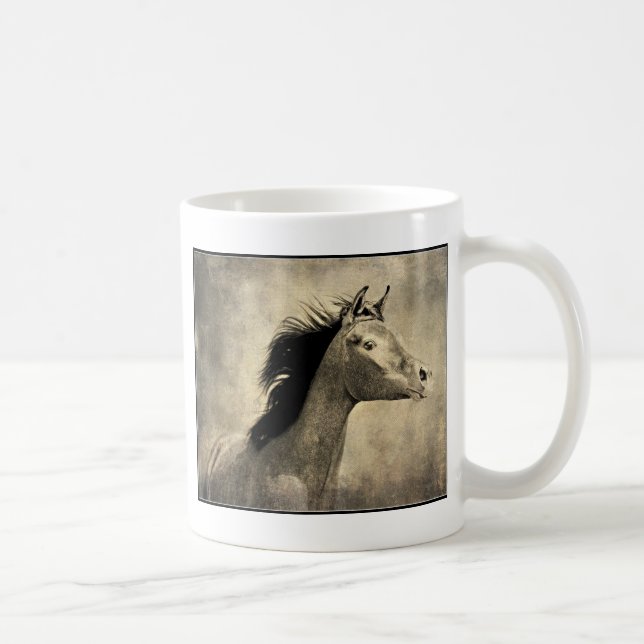 Taza De Café Caballo árabe (Derecha)