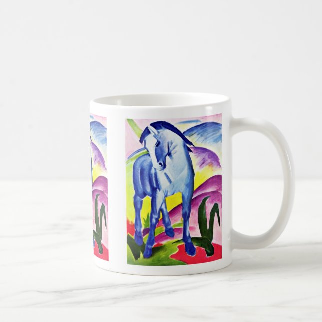 Taza De Café Caballo azul I de Marc Francisco (Derecha)