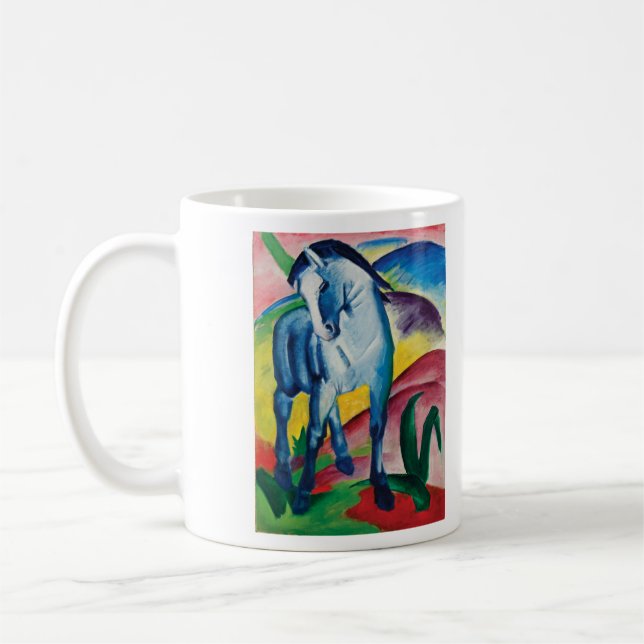 Taza De Café Caballo azul I por Franz Marc (Izquierda)