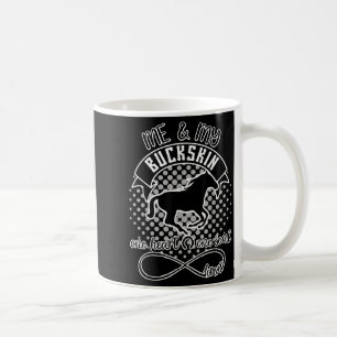 Taza De Café Caballo Buckskin - Hermosa cita divertida para los