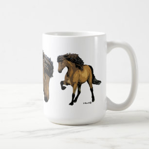 Taza De Café Caballo Buckskin Nouvelle Vogue