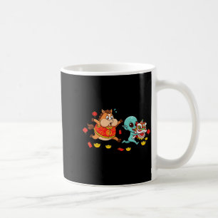 Taza De Café Caballo Chino Alien Funny Kids Hombres Mujeres Fel