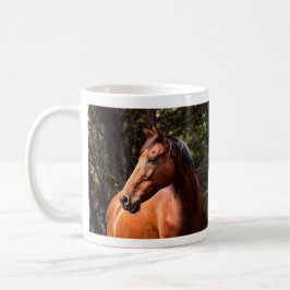 Taza De Café Caballo Clydesdale tostado - Rocky