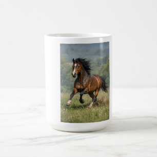 Taza de café Caballo Corriendo Regalo para Amantes