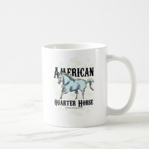 Taza De Café Caballo cuarto americano