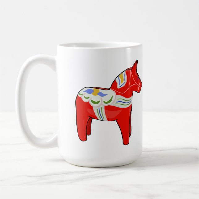 Taza De Café Caballo dalecareño (Izquierda)