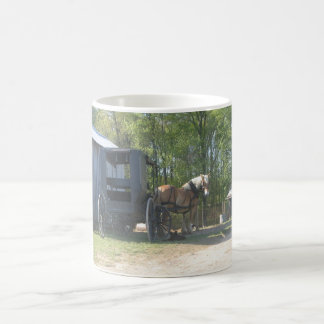 Taza De Café Caballo de Amish