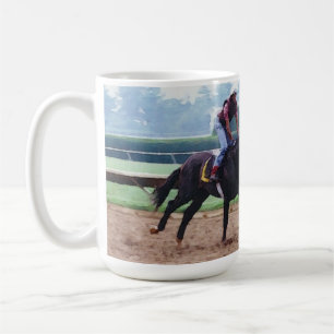 Taza De Café Caballo de carreras