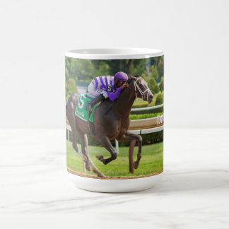 Taza De Café Caballo de carreras, Dotsy en Saratoga 8/26