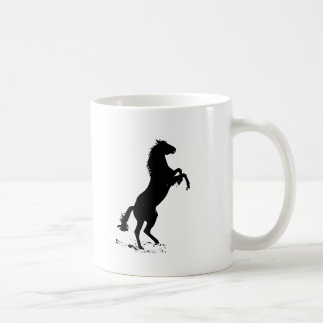 Taza De Café Caballo de cría (Derecha)