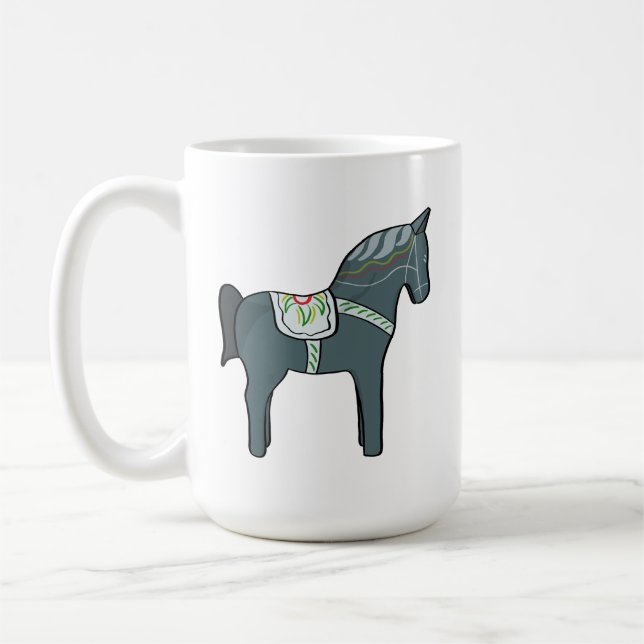 Taza De Café Caballo de Dala (Izquierda)