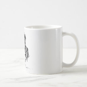 Taza De Café Caballo de dibujo de historietas