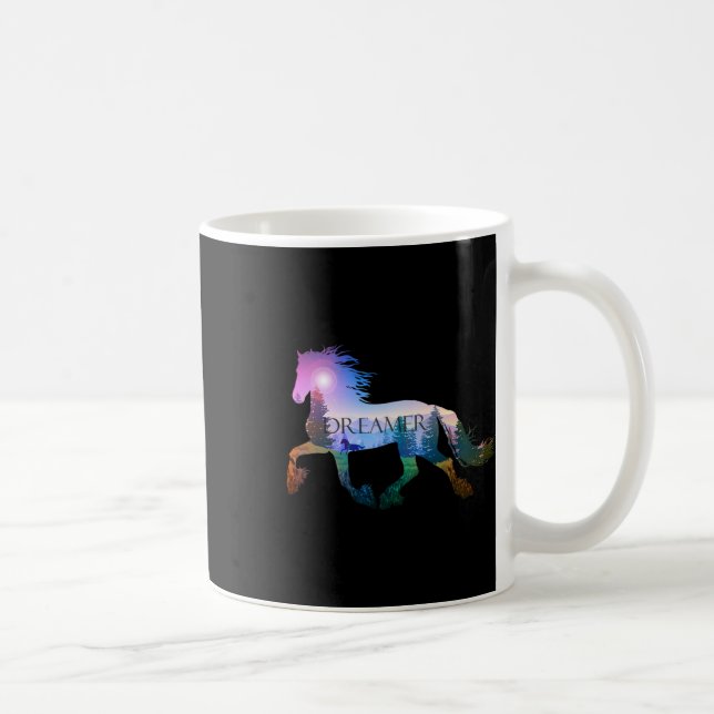 Taza De Café Caballo de equitación (Derecha)