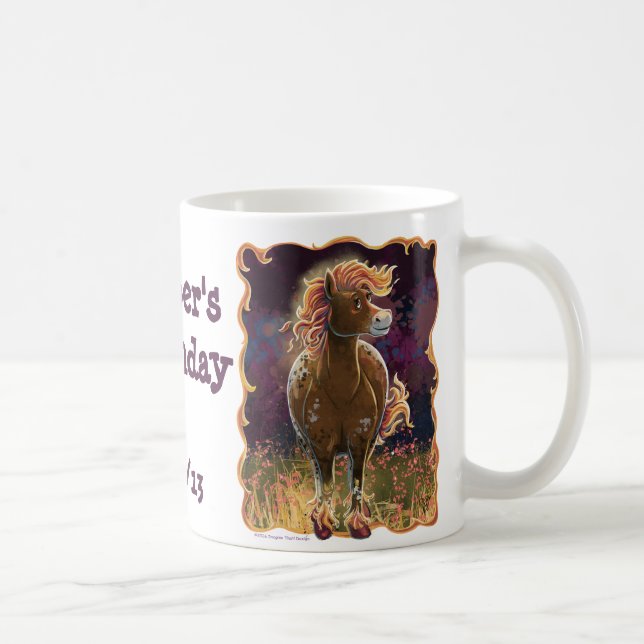 Taza De Café Caballo de Fuego (Derecha)