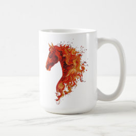 Taza De Café Caballo de Fuego