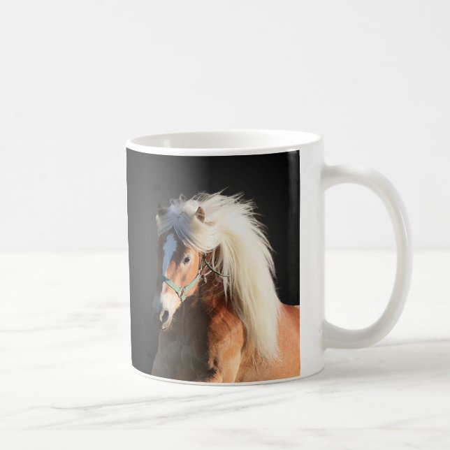 Taza De Café Caballo de Haflinger (Derecha)
