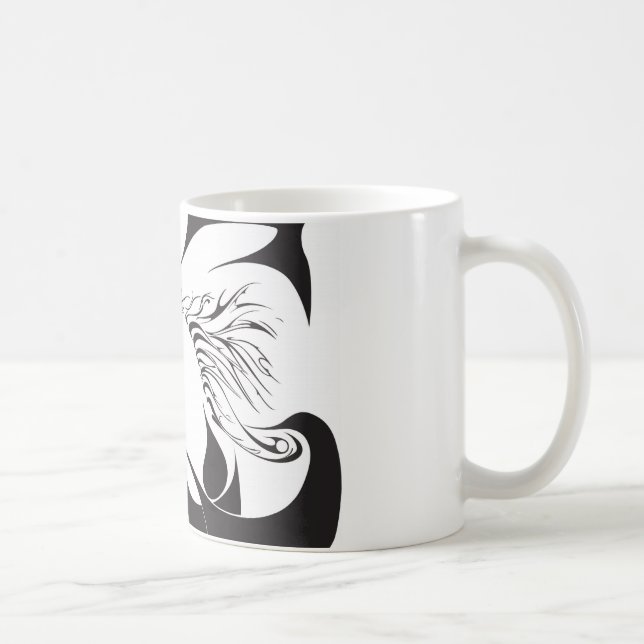 Taza De Café Caballo de la tormenta (Derecha)