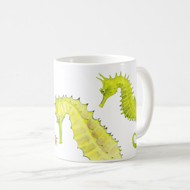 Taza De Café Caballo de mar (Anverso derecho)